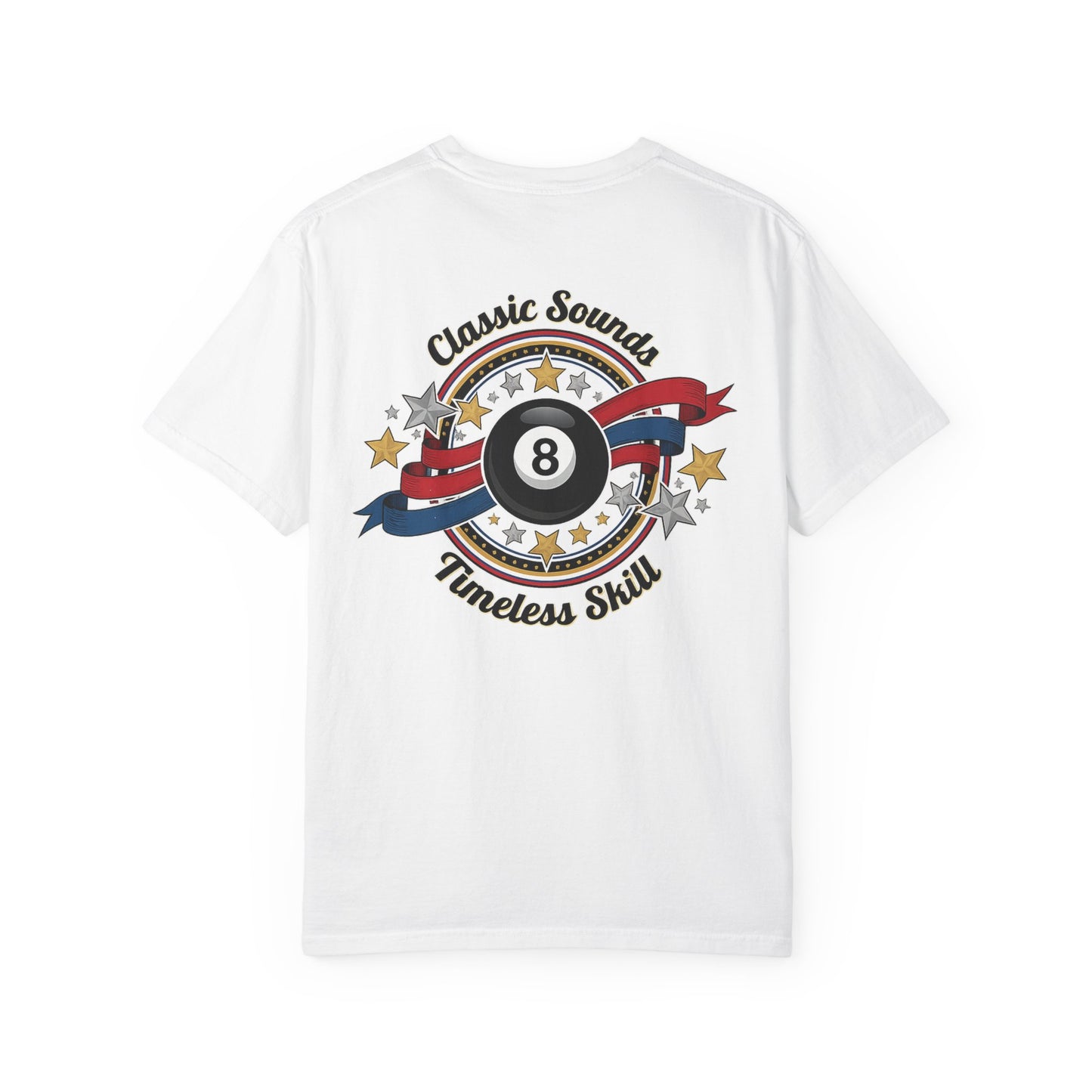 Classic Sound, Timeless Skill Billiards Comfort Colors Tee