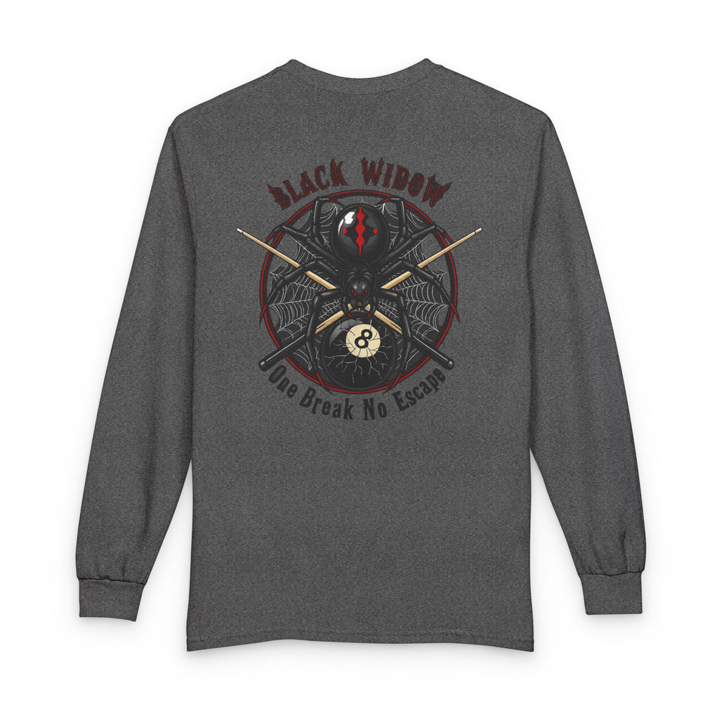 Black Widow Billiards Gildan Long Sleeve Tee