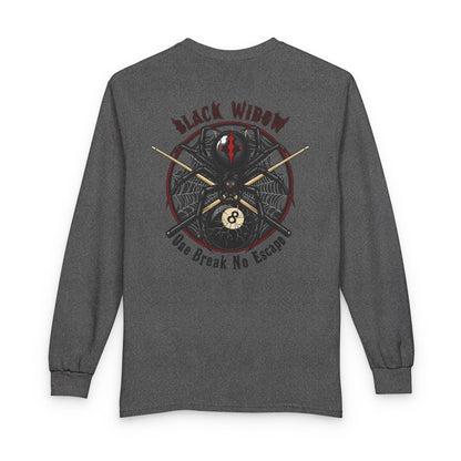 Black Widow Billiards Gildan Long Sleeve Tee
