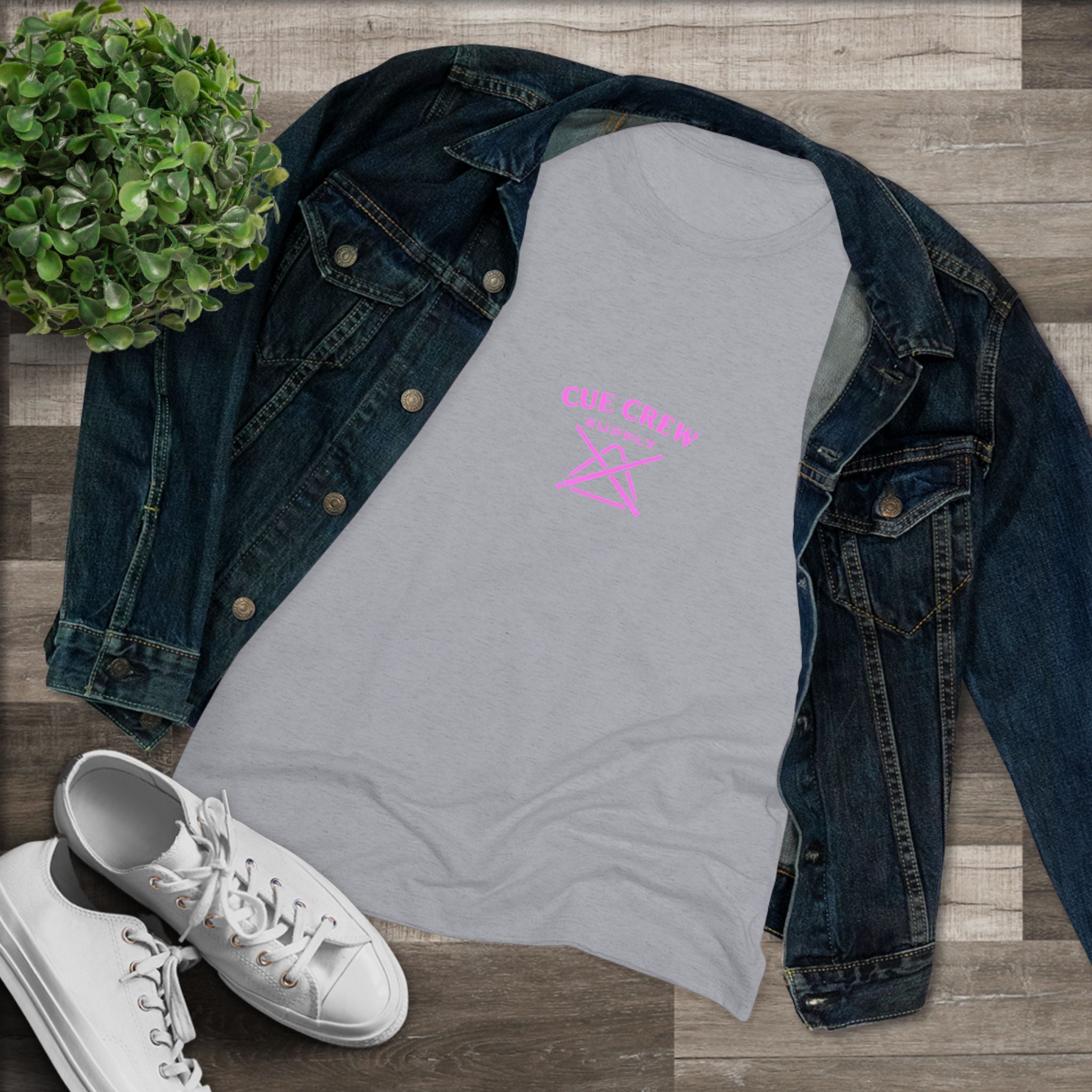 Cue Diva No Mercy Next Level Women's Tri-Blend Tee