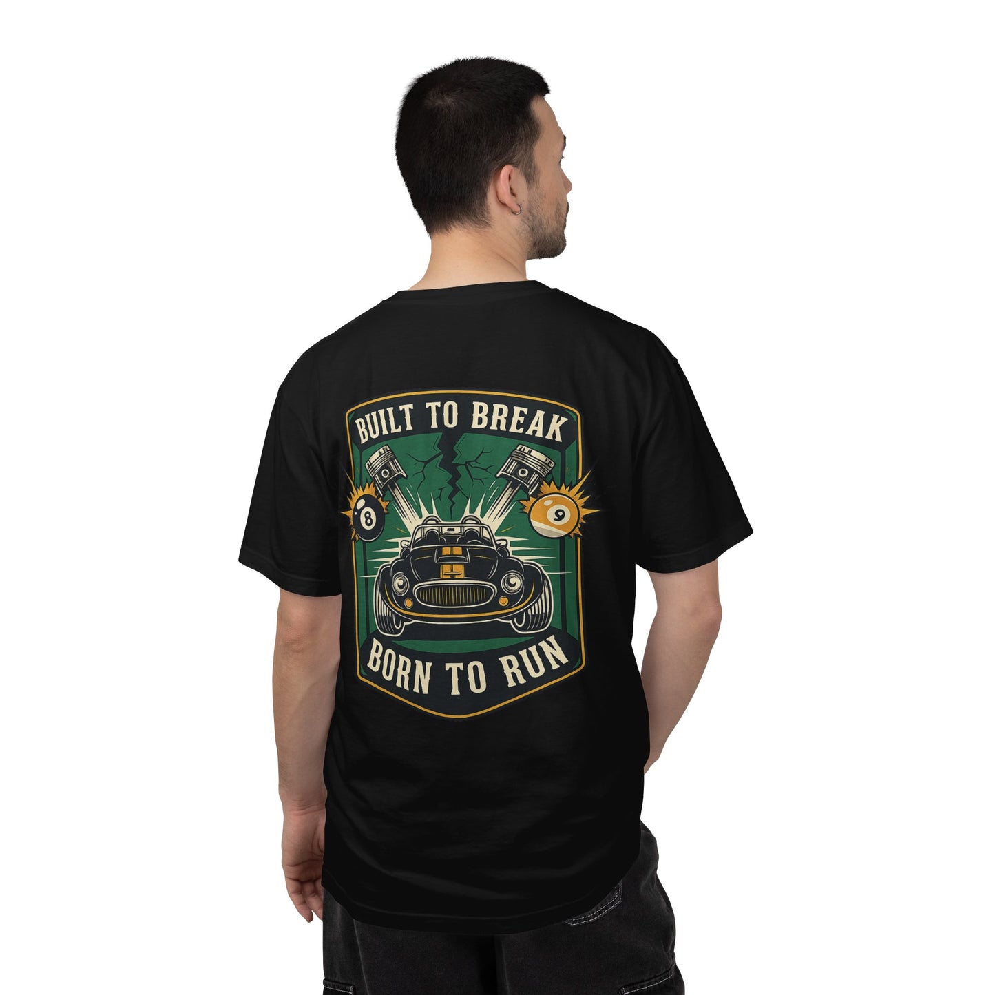 Built to Break Born to Run Billiards Comfort Colors Tee