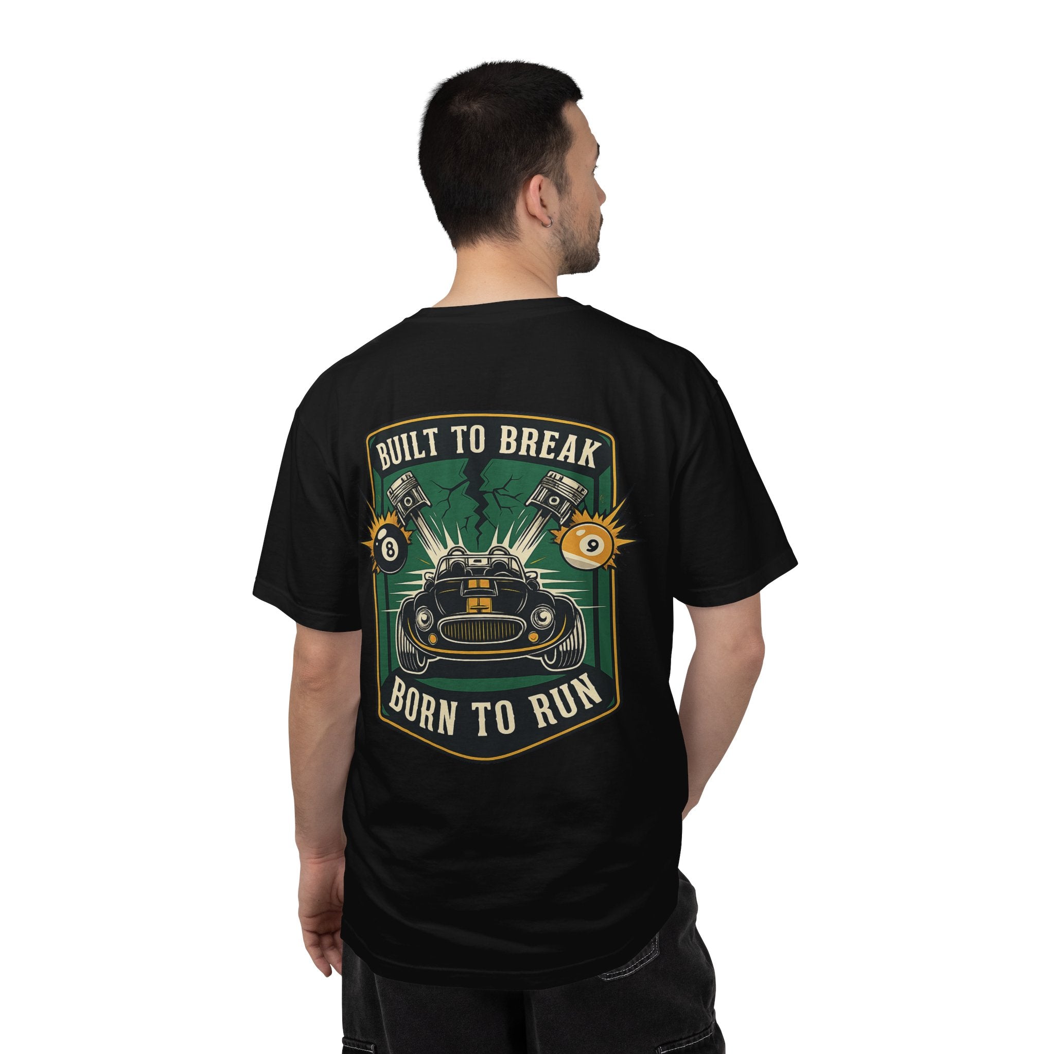 Built to Break Born to Run Billiards Comfort Colors Tee