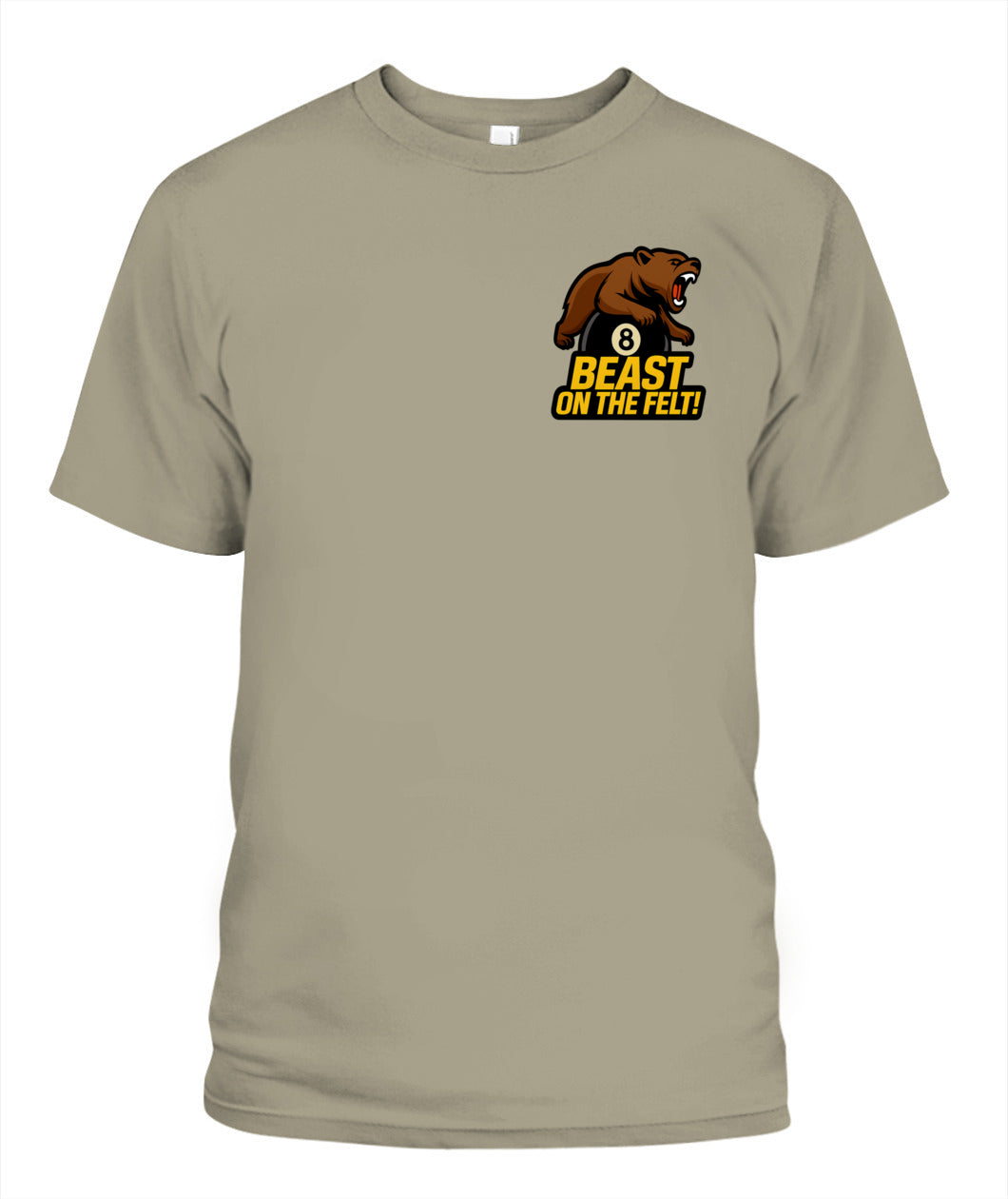 Beast On The Felt Comfort Colors Tshirt