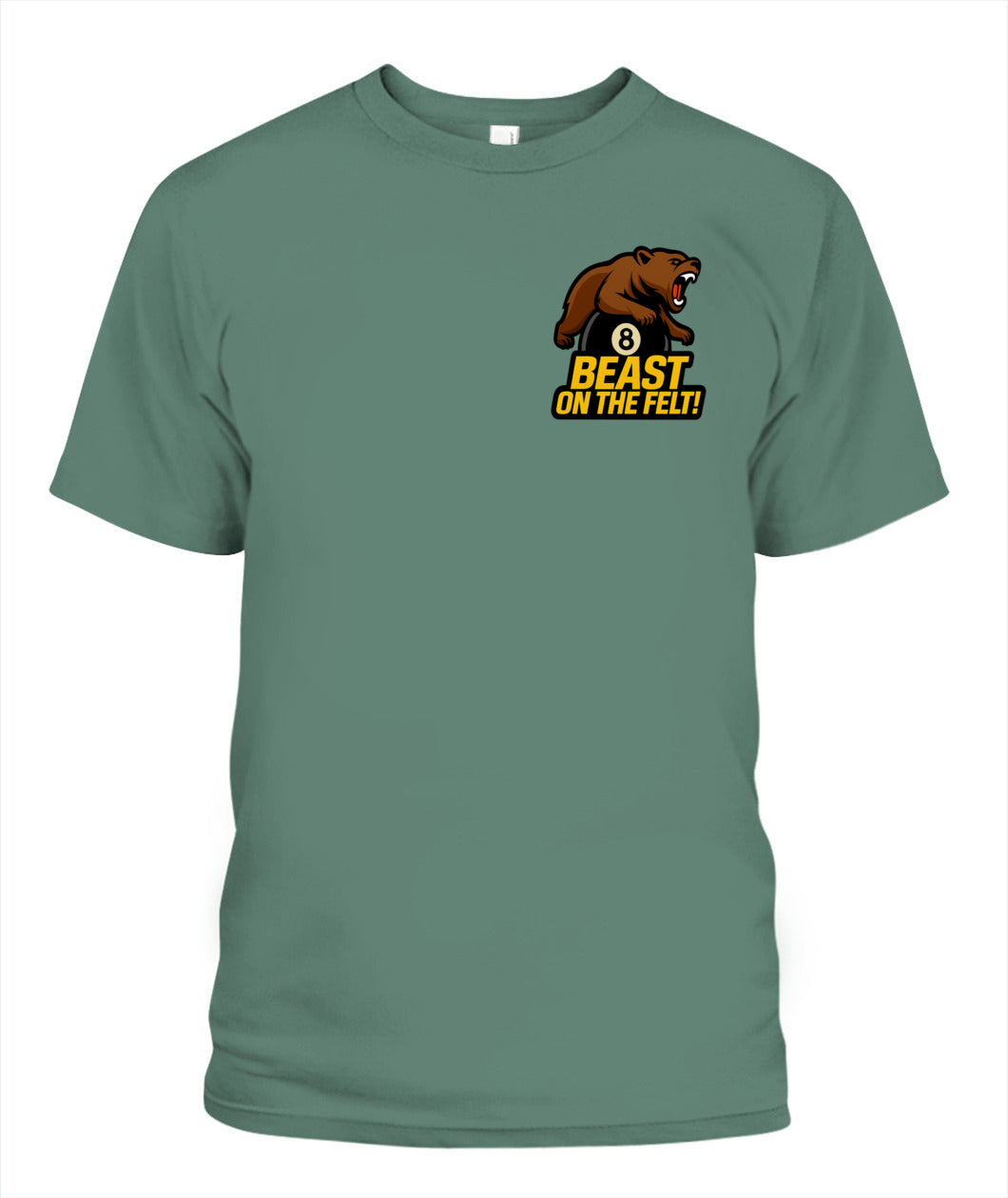 Beast On The Felt Comfort Colors Tshirt