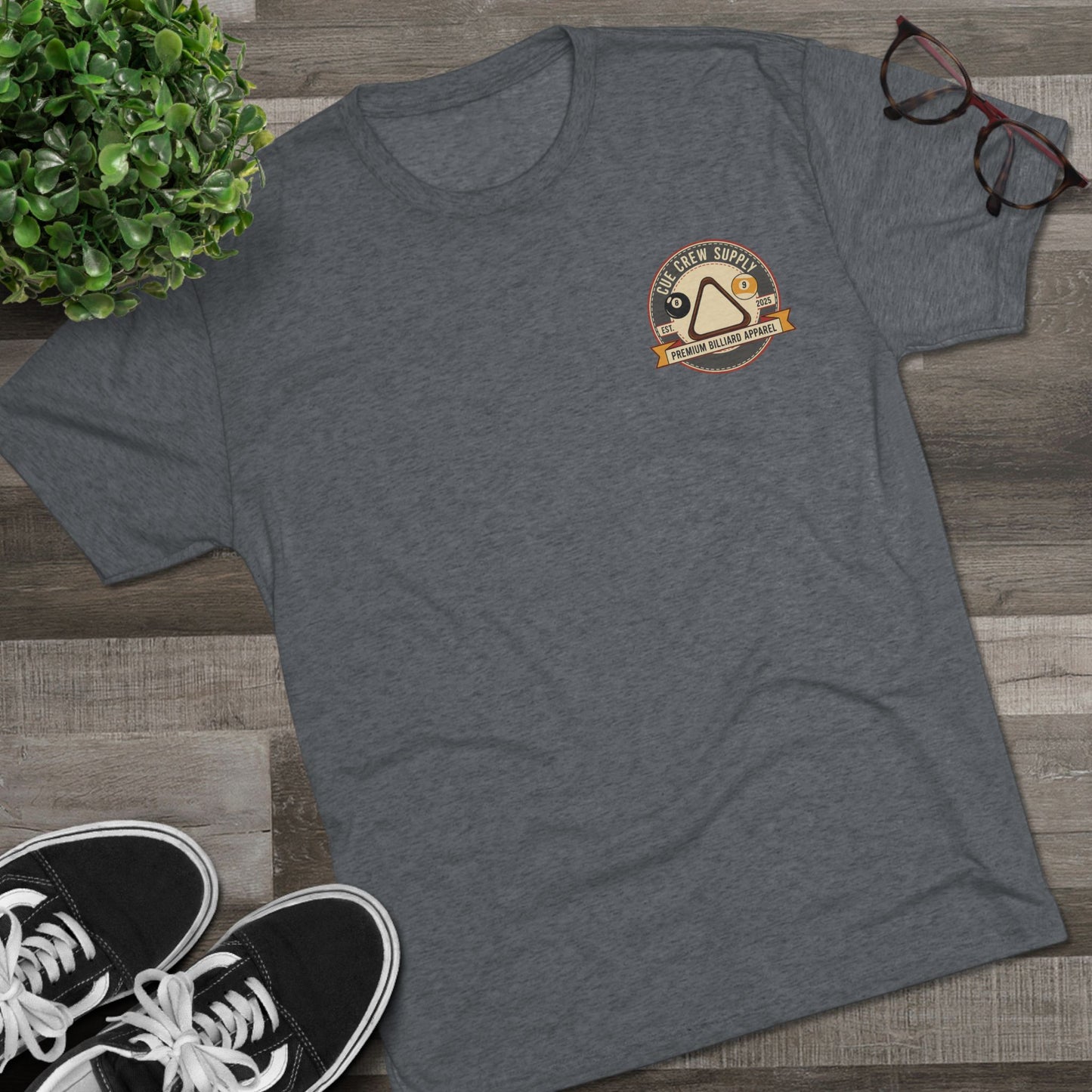 Plays 'Til Closing, Runs 'Til Empty Billiards Next Level Tri-Blend Tee