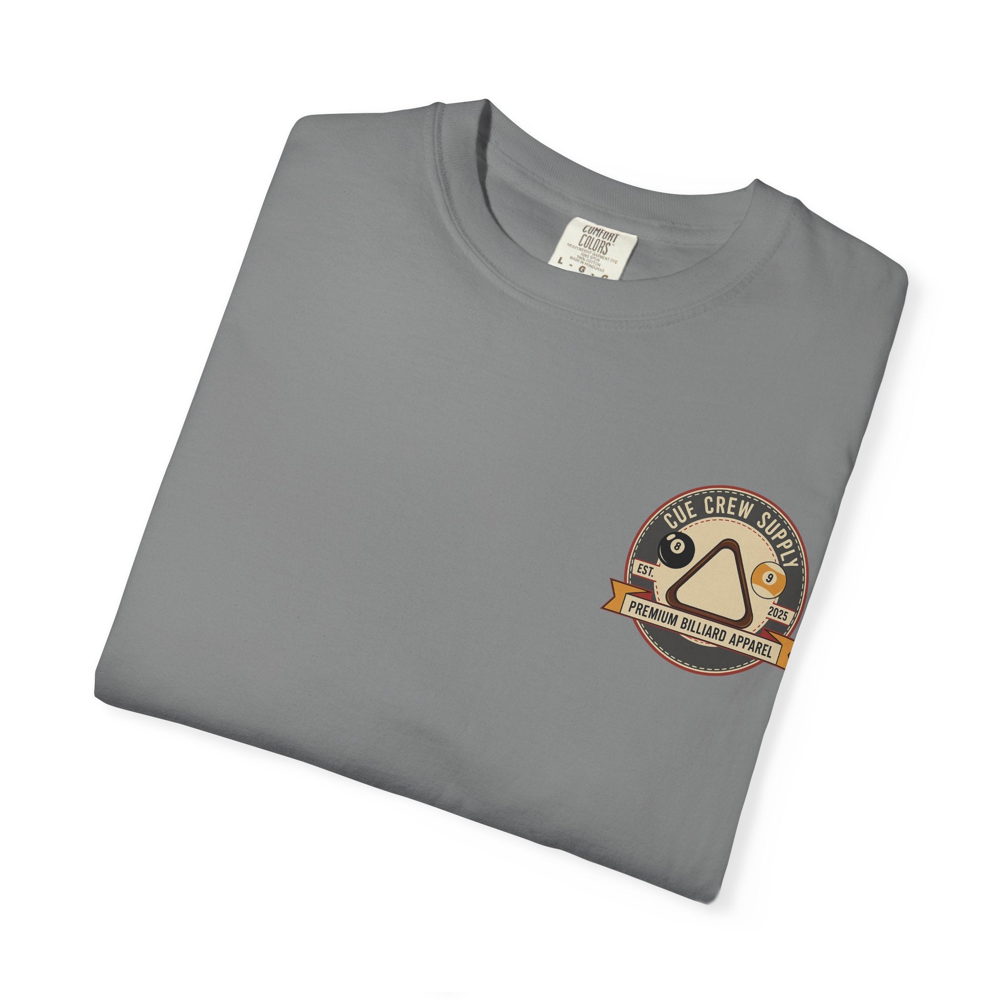 Still Shootin' Straight Pool Skeleton Comfort Colors Tee