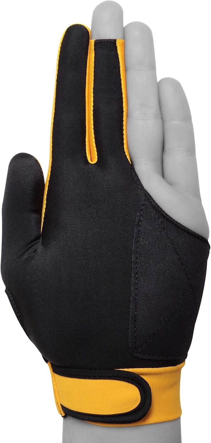 Tiger Billiard Pool Cue Glove - for Left Hand (Right-Handed Player)