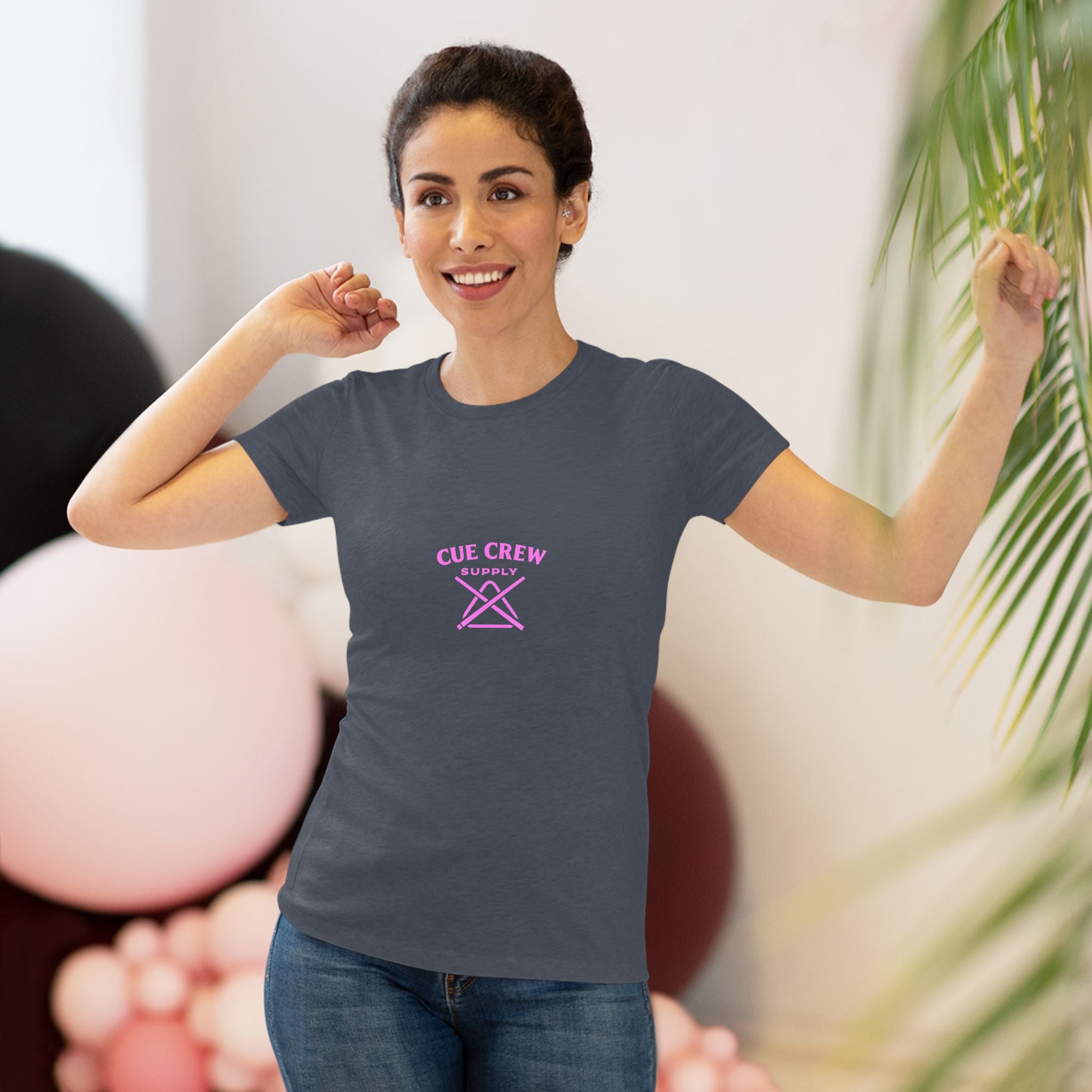 Bloom At The Break Next Level Women's Tri-Blend Tee
