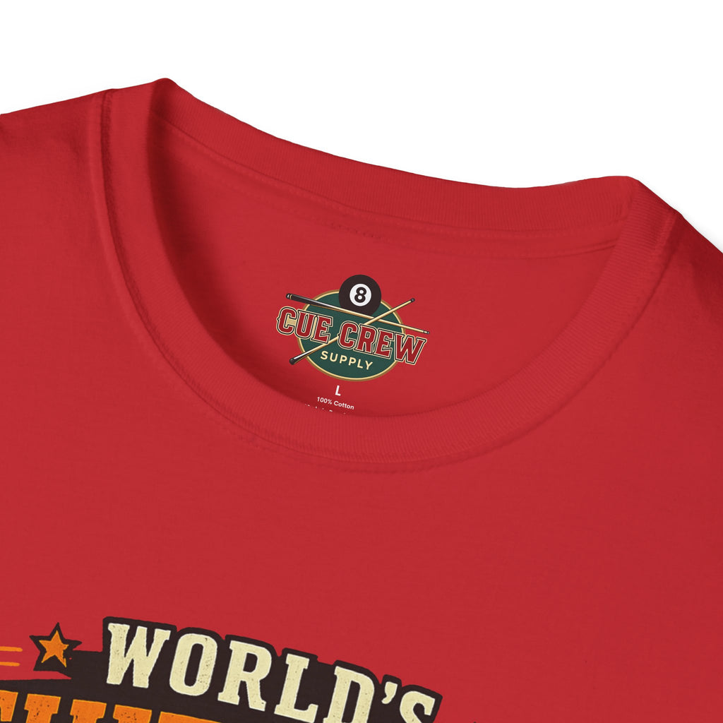 World’s Shittiest Pool Player Funny Billiards T-Shirt