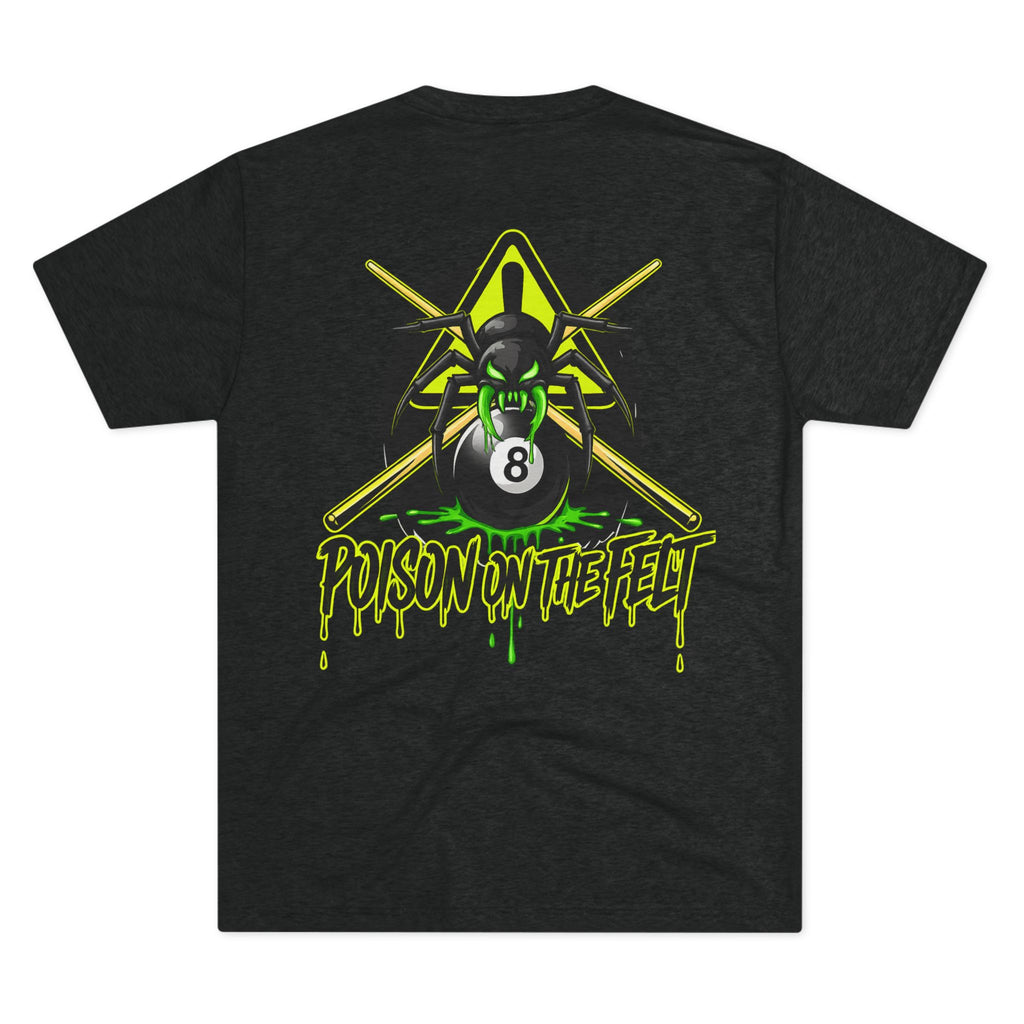 Poison on the Felt Billiards Spider Next Level Tee