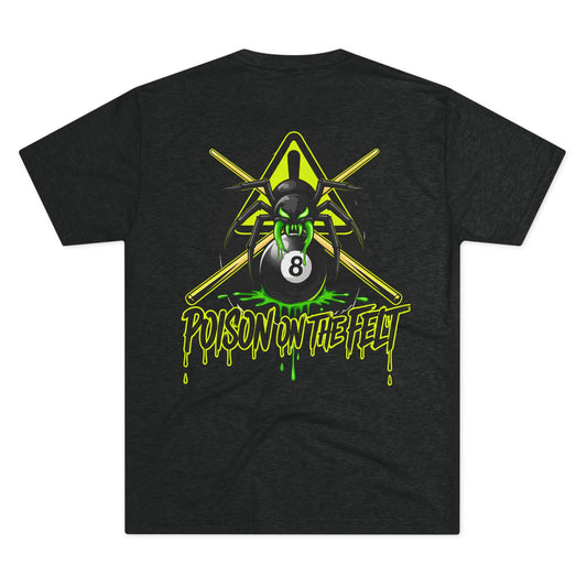 Poison on the Felt Billiards Spider Next Level Tee