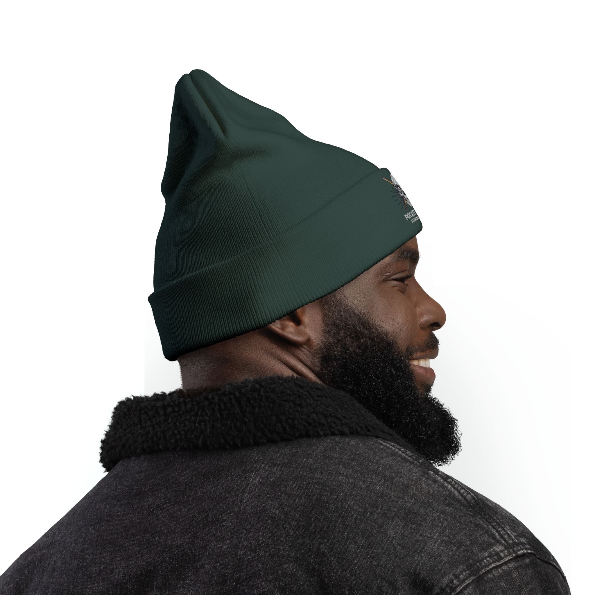 Pocket Hunter Embroidered Beanie