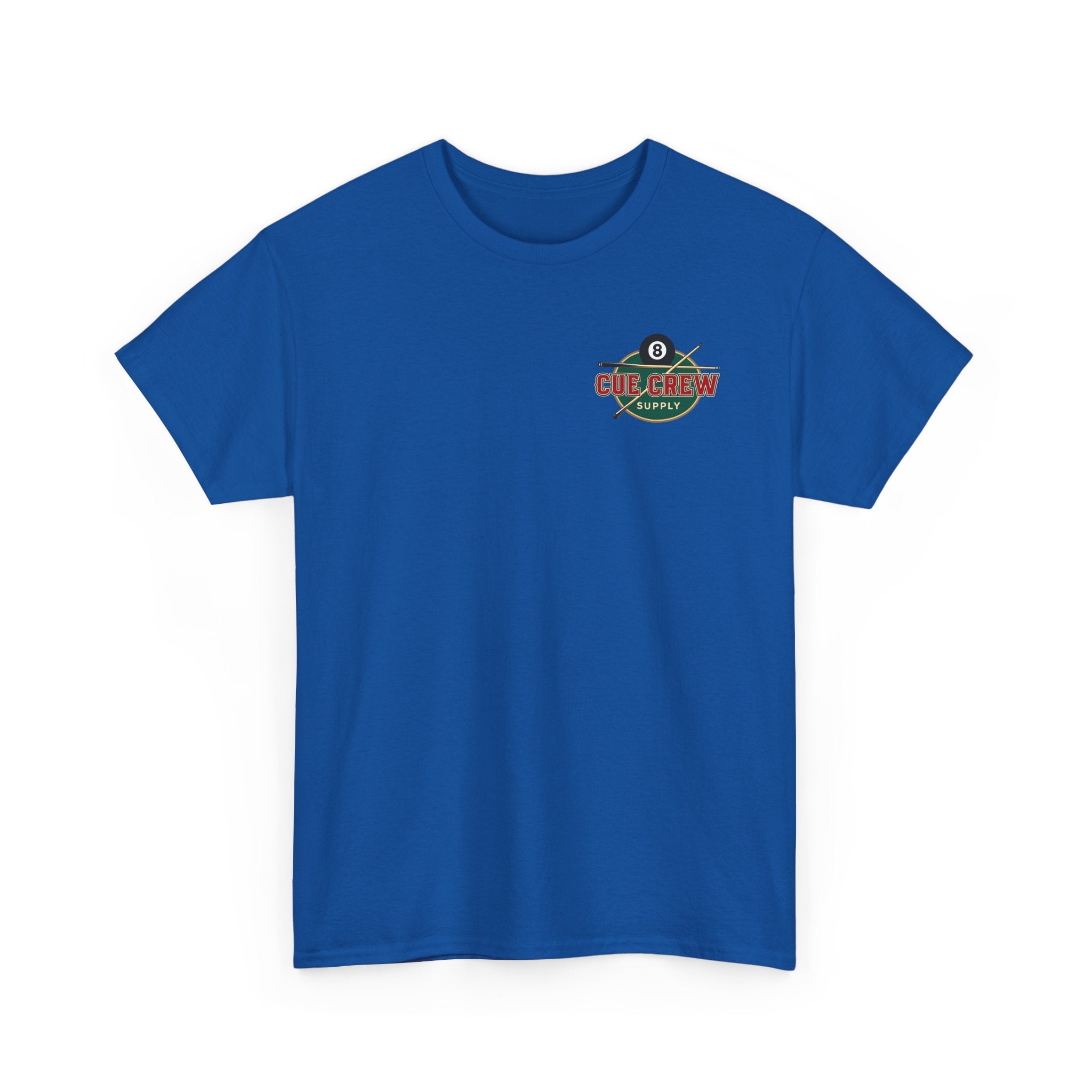 Rattlesnake Billiards - Rack 'Em, Rattle 'Em, Run The Table - Strike Hard, Play Bold Gildan Tee