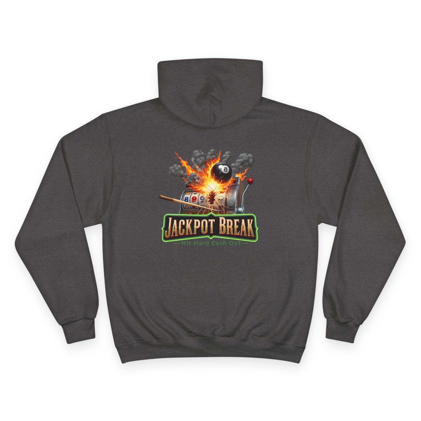 Jackpot Break Casino Billiards Mashup Champion Hoodie