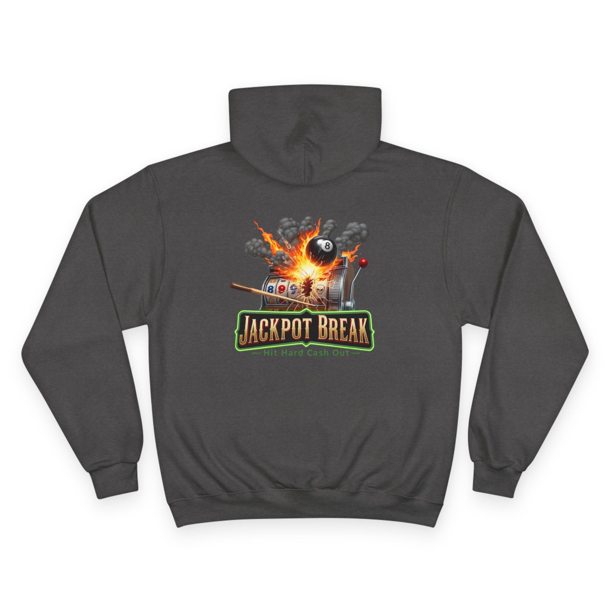 Jackpot Break Casino Billiards Mashup Champion Hoodie