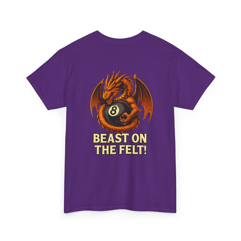 Beast On The Felt Dragon Billiards Tee