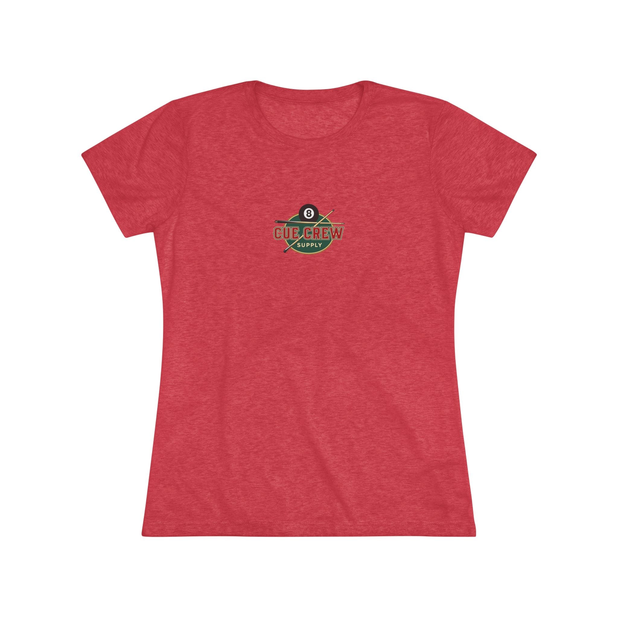 I Shoot Pool Because Shooting People Is Frowned Upon Ladies Billiards Next Level Tri-Blend Tee