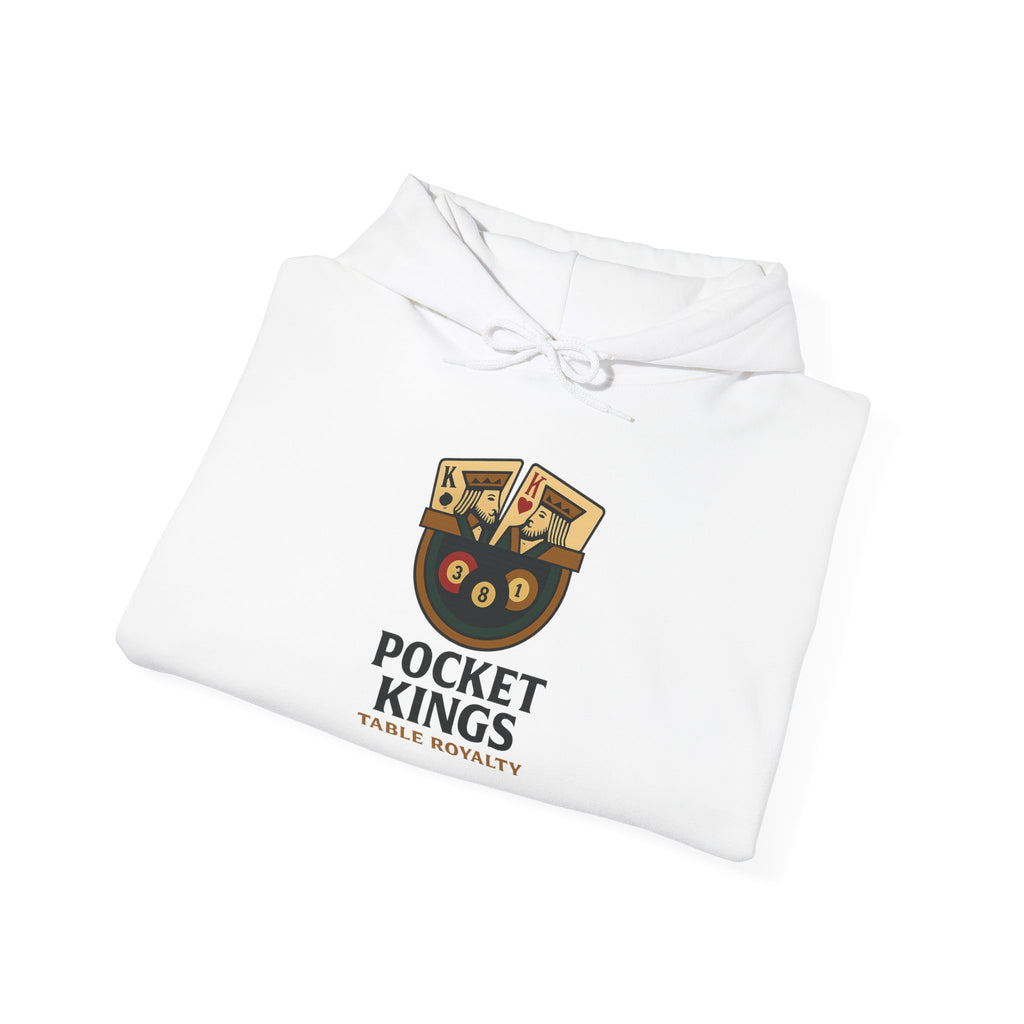 Pocket Kings Table Royalty Billiards Pool Unisex Gildan Hoodie