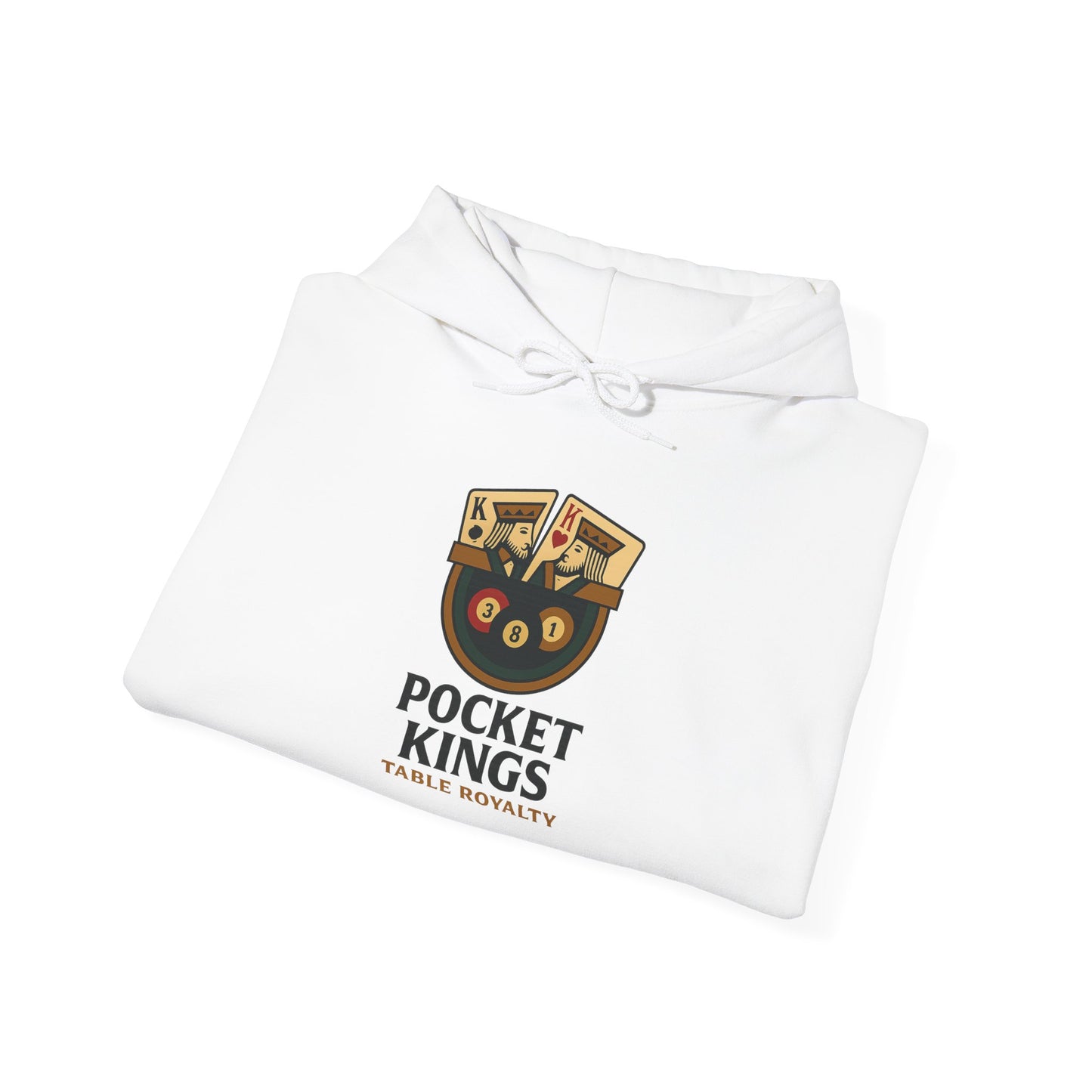 Pocket Kings Table Royalty Billiards Pool Unisex Gildan Hoodie