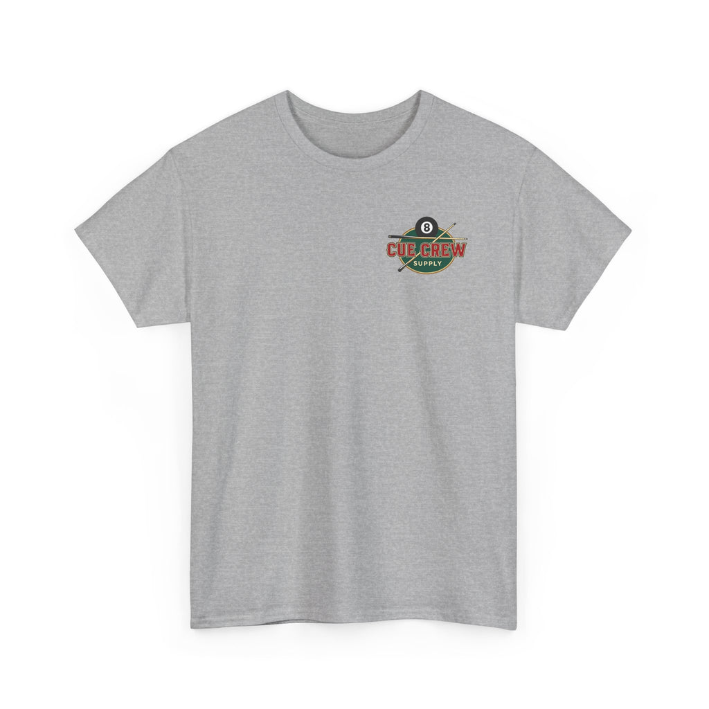 Rattlesnake Billiards - Rack 'Em, Rattle 'Em, Run The Table - Strike Hard, Play Bold Gildan Tee