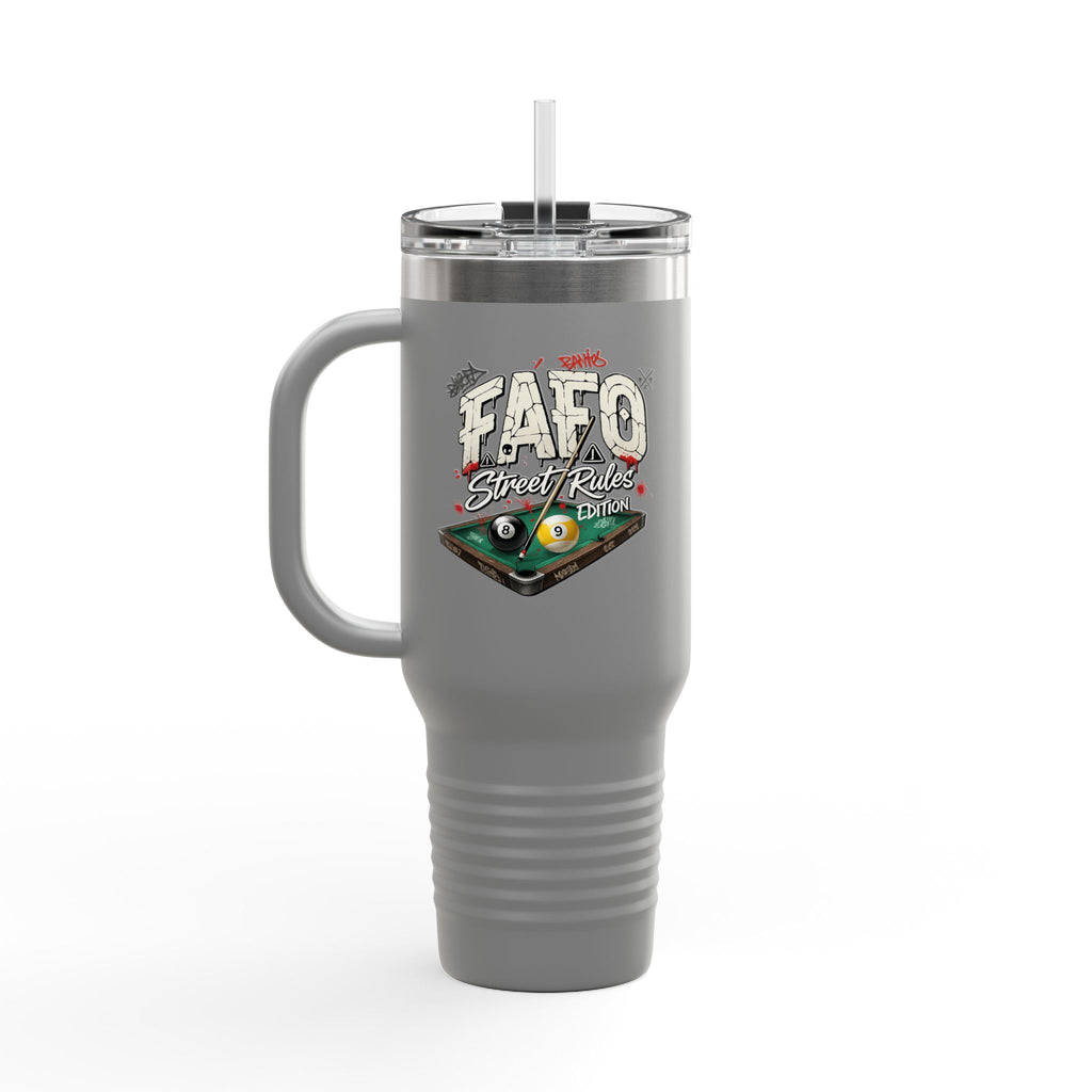 F Around Find Out Street Edition Billiards 40 oz. Tumbler
