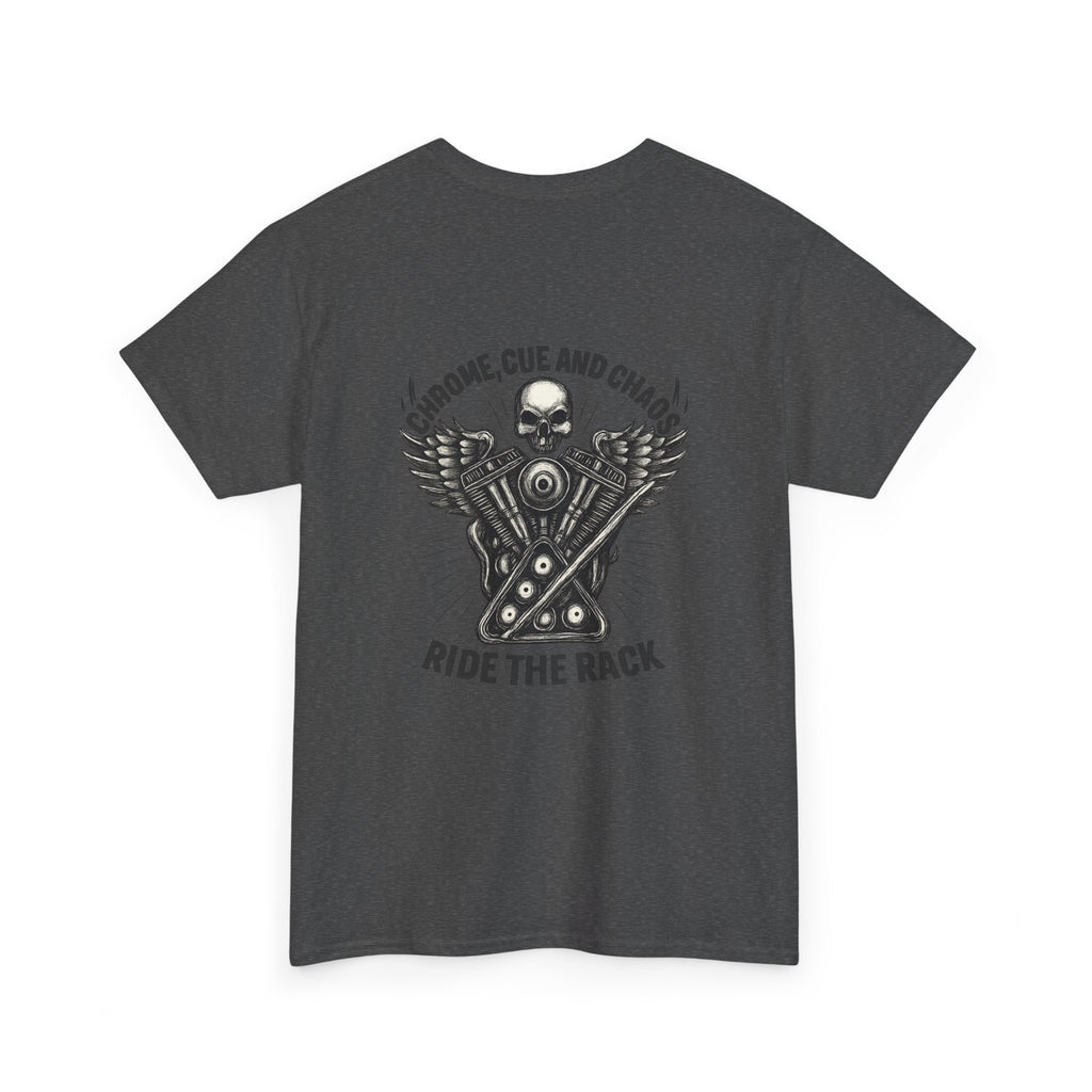 Chrome Cue Chaos Billiards Graphic Tee