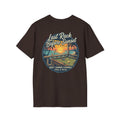 Last Rack Before Sunset Billiards T-Shirt | Tropical Pool Hall Sunset Graphic Tee | Beach Vibes Pool Player Shirt