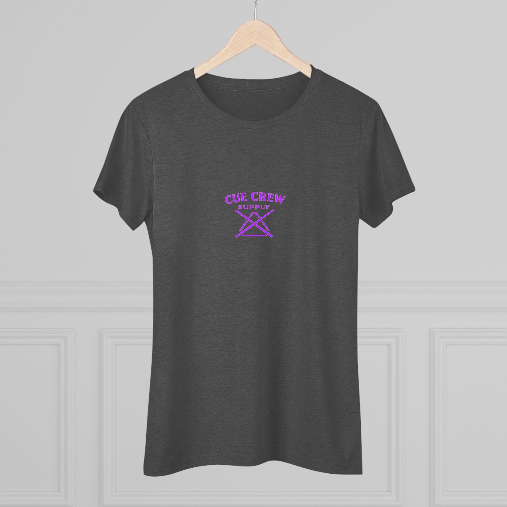 Cue Crew Ladies Next Level Women's Tri-Blend Tee