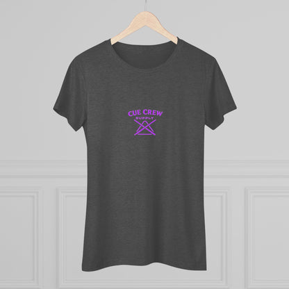 Cue Crew Ladies Next Level Women's Tri-Blend Tee