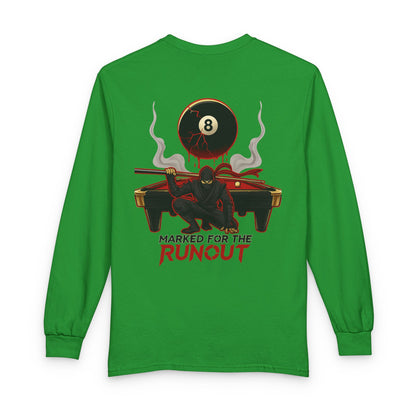 Marked for the Runout Billiards Gildan Long Sleeve Tee