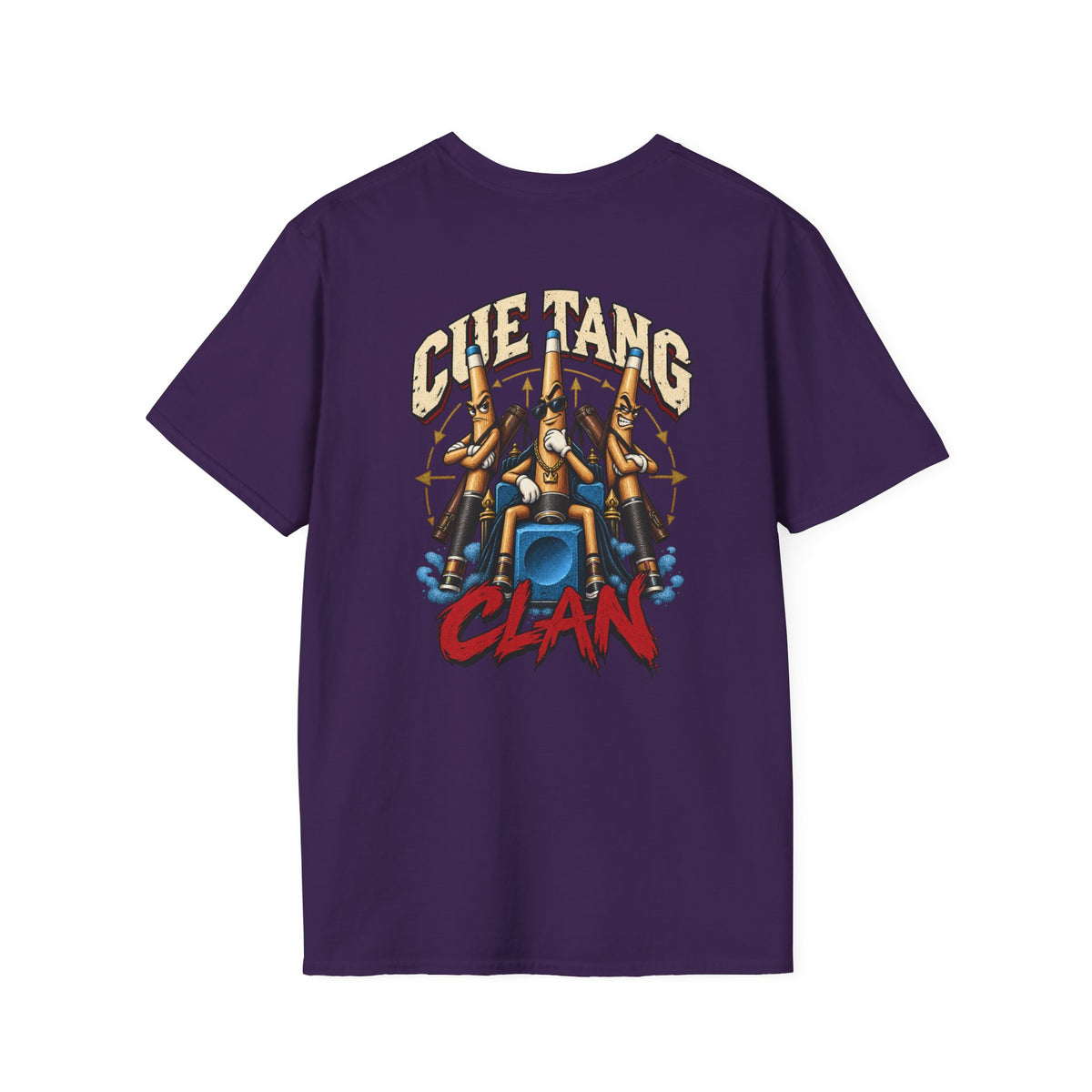 Cue Tang Clan Funny Pool & Billiards Graphic T-Shirt | Classic Series | CCS-CST-025
