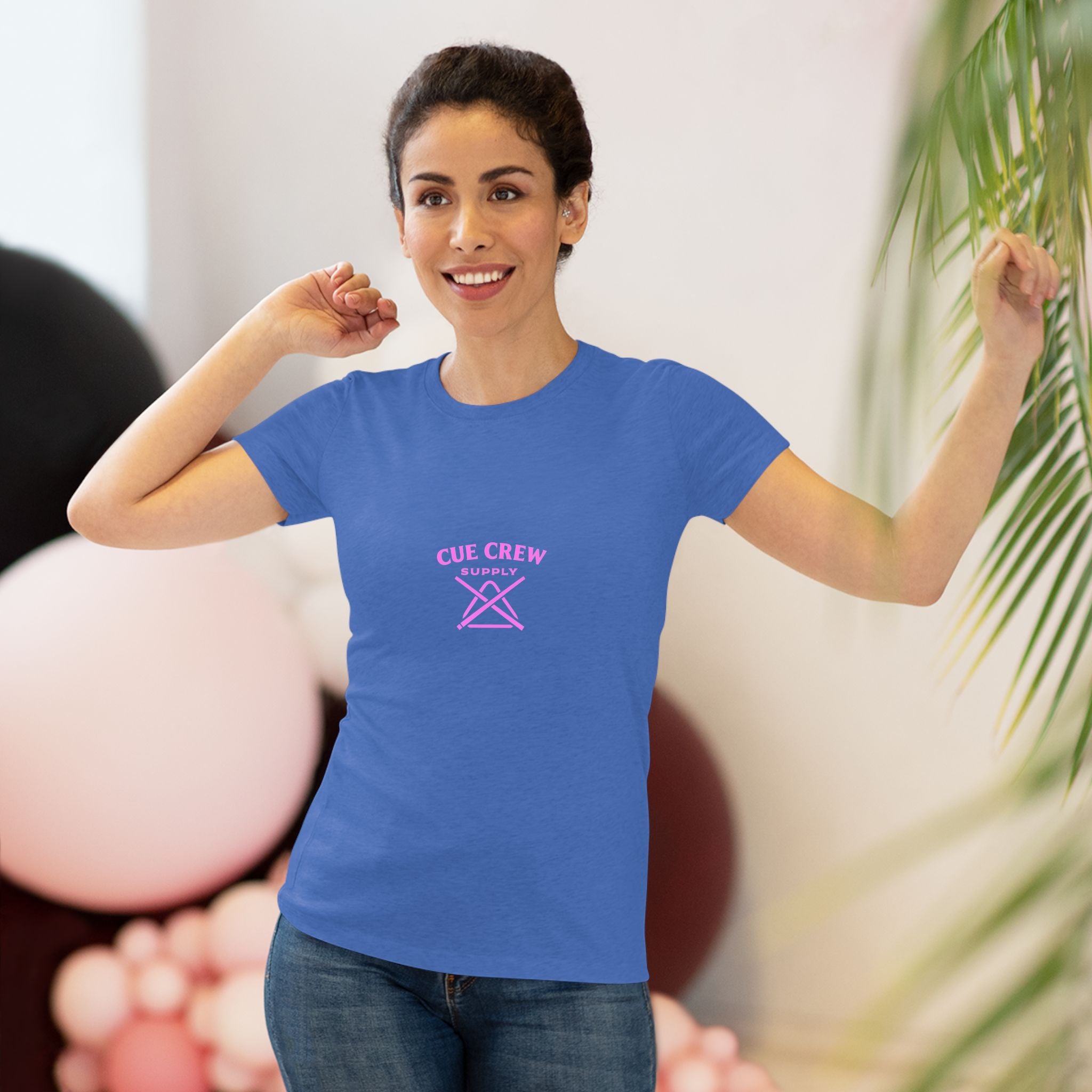 Bloom At The Break Next Level Women's Tri-Blend Tee