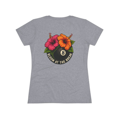 Bloom At The Break Next Level Women's Tri-Blend Tee