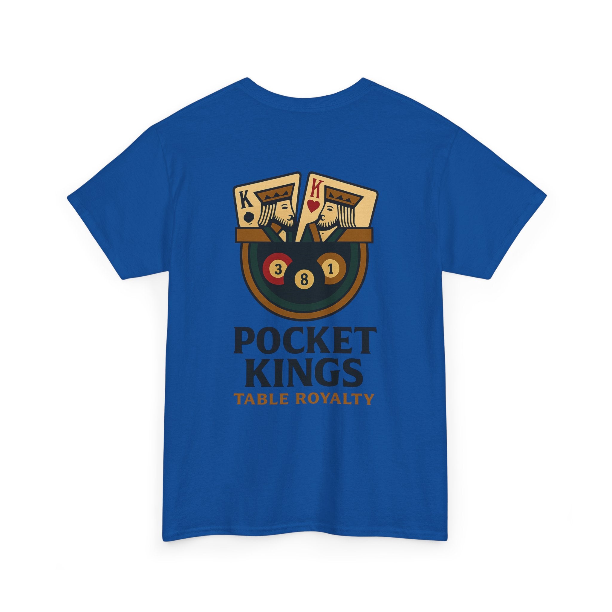 Pocket Kings Table Royalty Billiards Tee