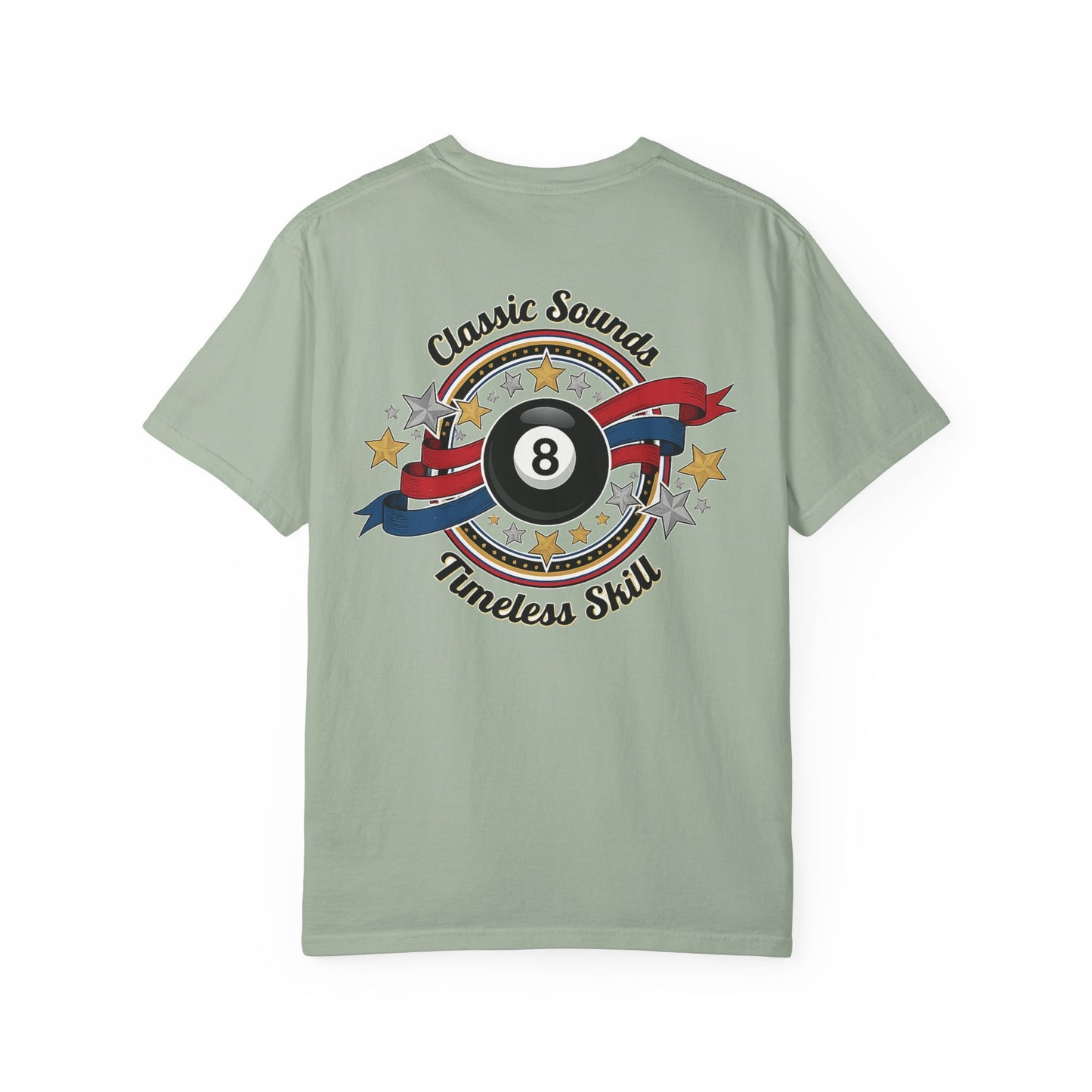 Classic Sound, Timeless Skill Billiards Comfort Colors Tee