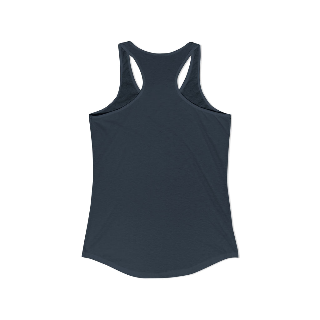 Eight Ball Bombshell Women's Racerback Tank Top V2 | Retro Pin-Up Pool Player Billiards Graphic Tank