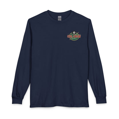 Jackpot Break Billiards Casino Mashup Gildan Long Sleeve Tee