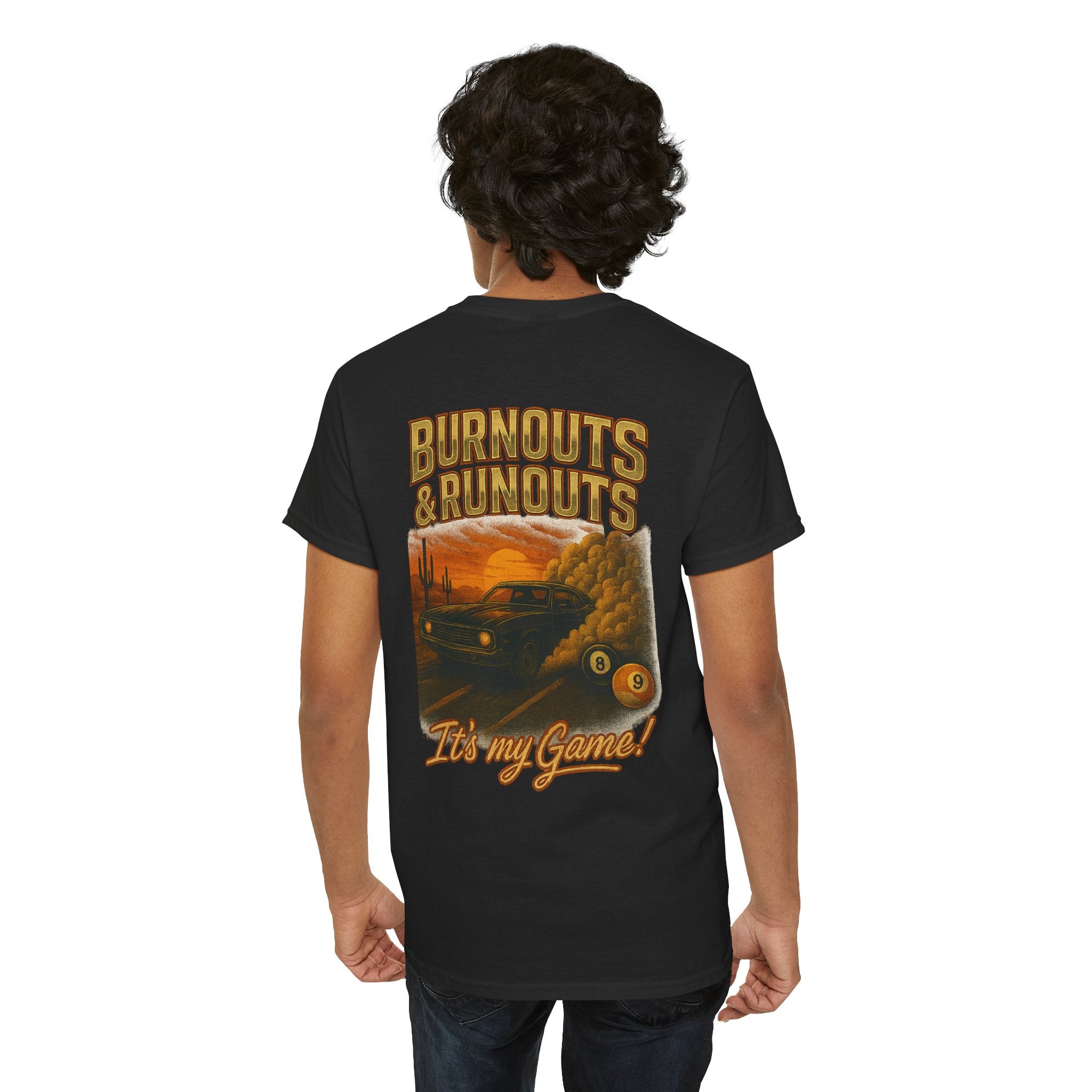 Burnouts & Runouts It's My Game Tee