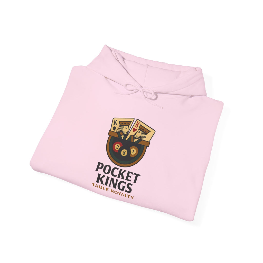 Pocket Kings Table Royalty Billiards Pool Unisex Gildan Hoodie