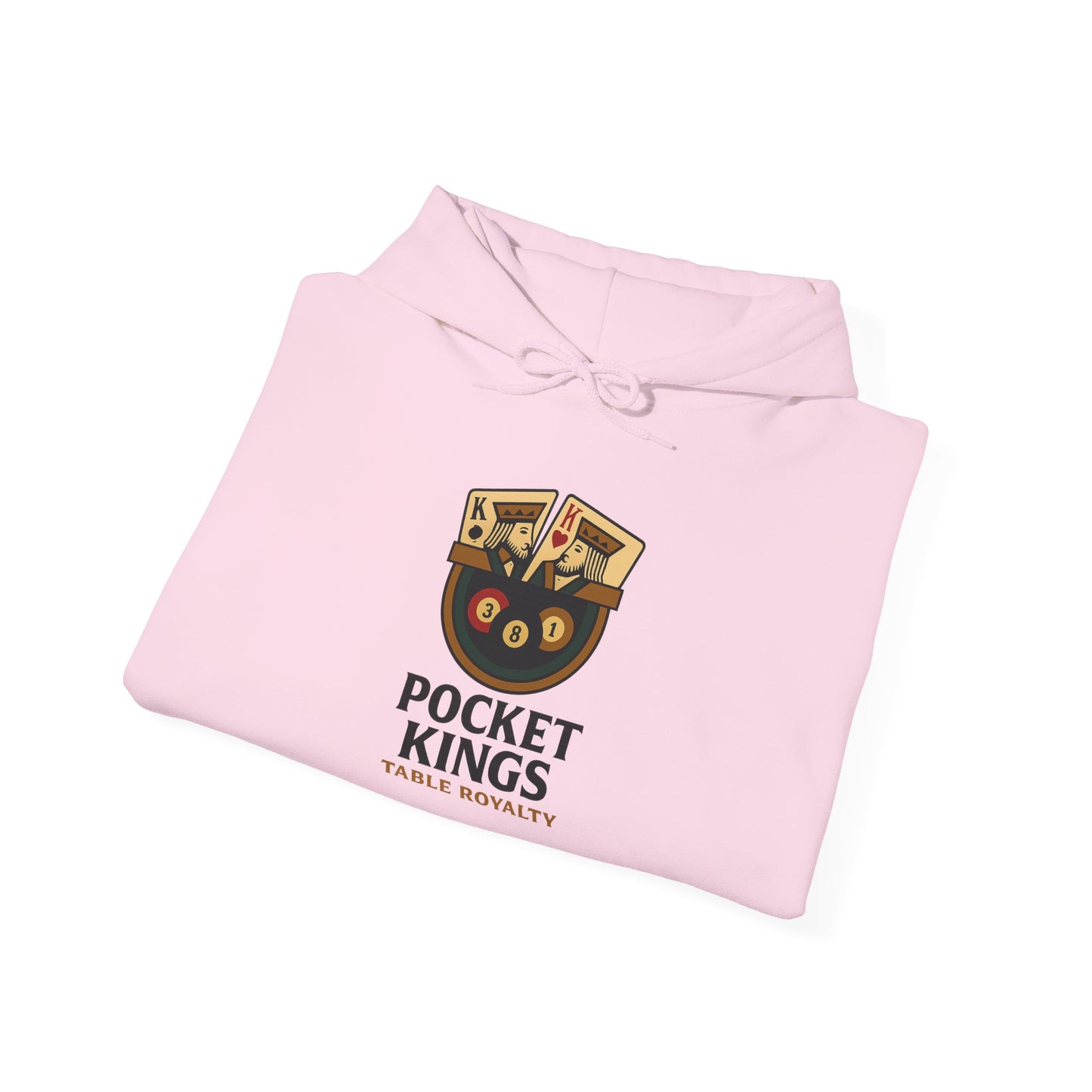 Pocket Kings Table Royalty Billiards Pool Unisex Gildan Hoodie