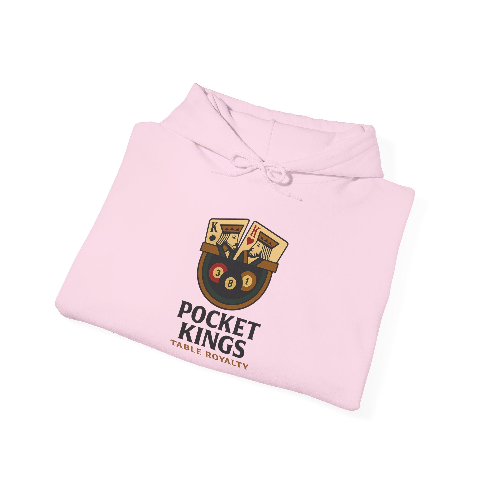 Pocket Kings Table Royalty Billiards Pool Unisex Gildan Hoodie