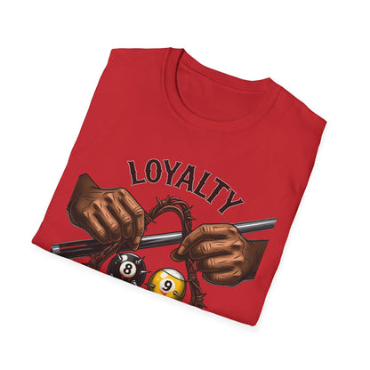 Loyalty- Hustler Code Billiards Core Line Gildan Tee