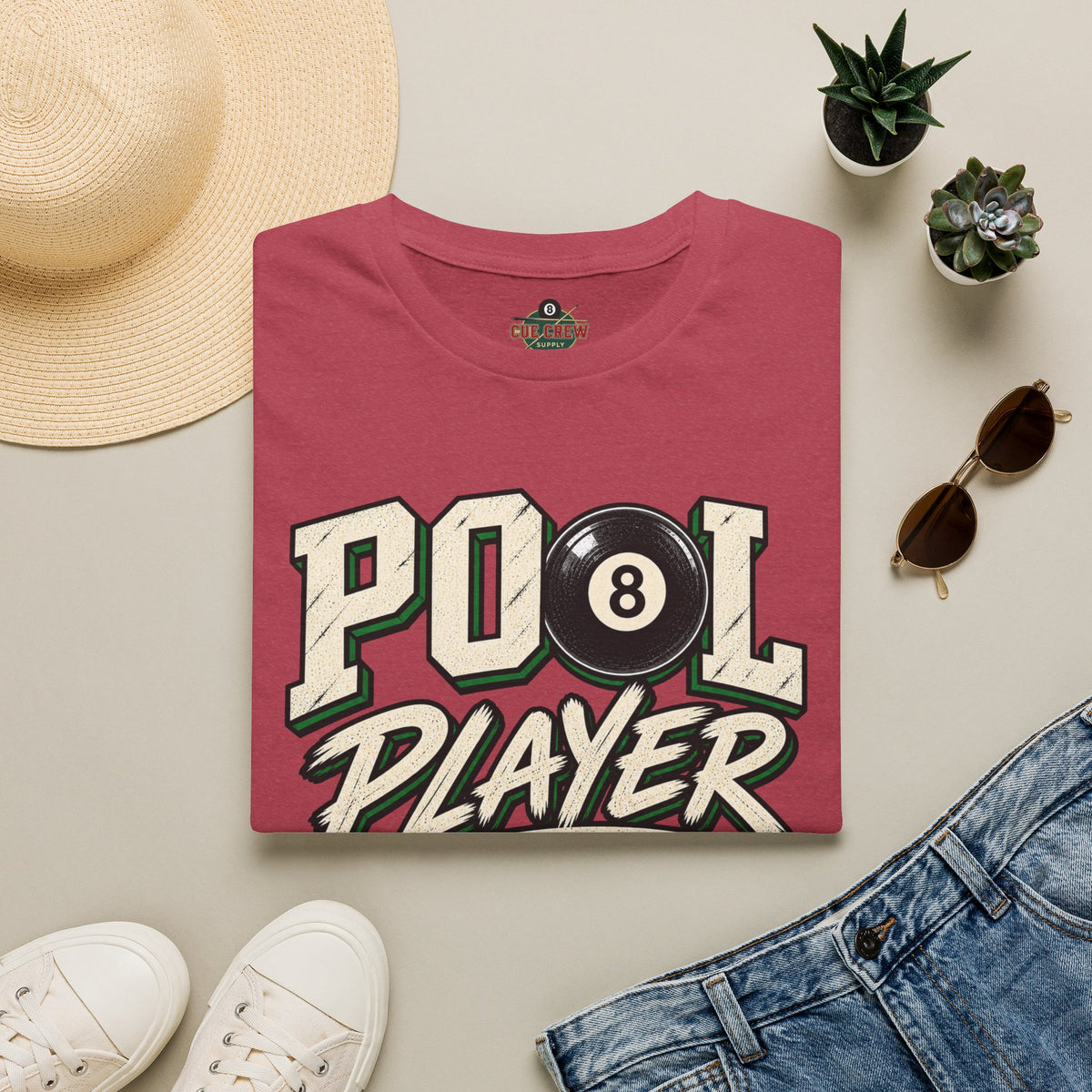 Pool Player Results May Vary – Funny Billiards T-Shirt