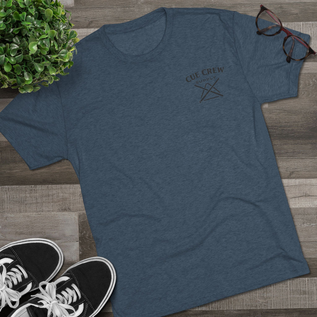 Leftovers Black Logo Chompers Next Level Tri-Blend Tee