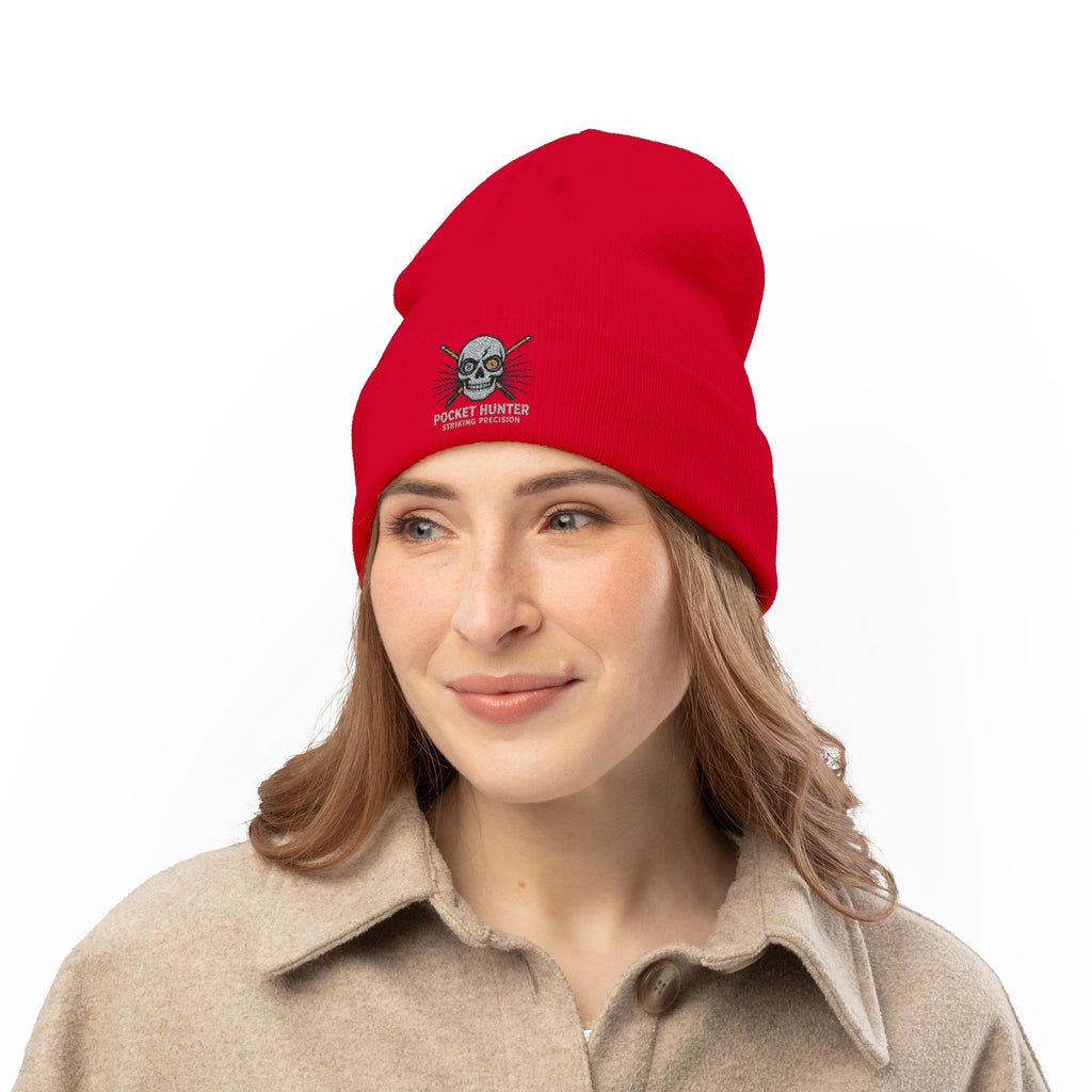 Pocket Hunter Embroidered Beanie