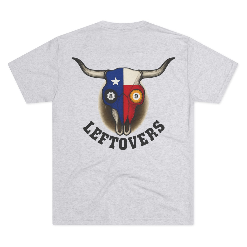 Leftovers Texas Skull Next Level Tri-Blend Tee