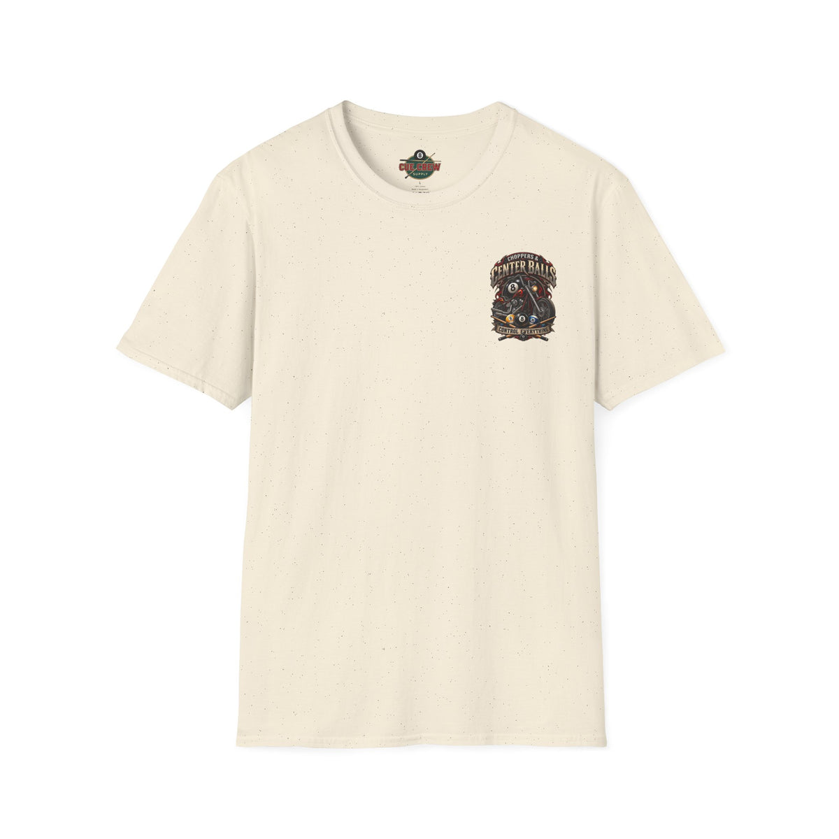 Choppers & Center Balls Billiards Motorcycle T-Shirt