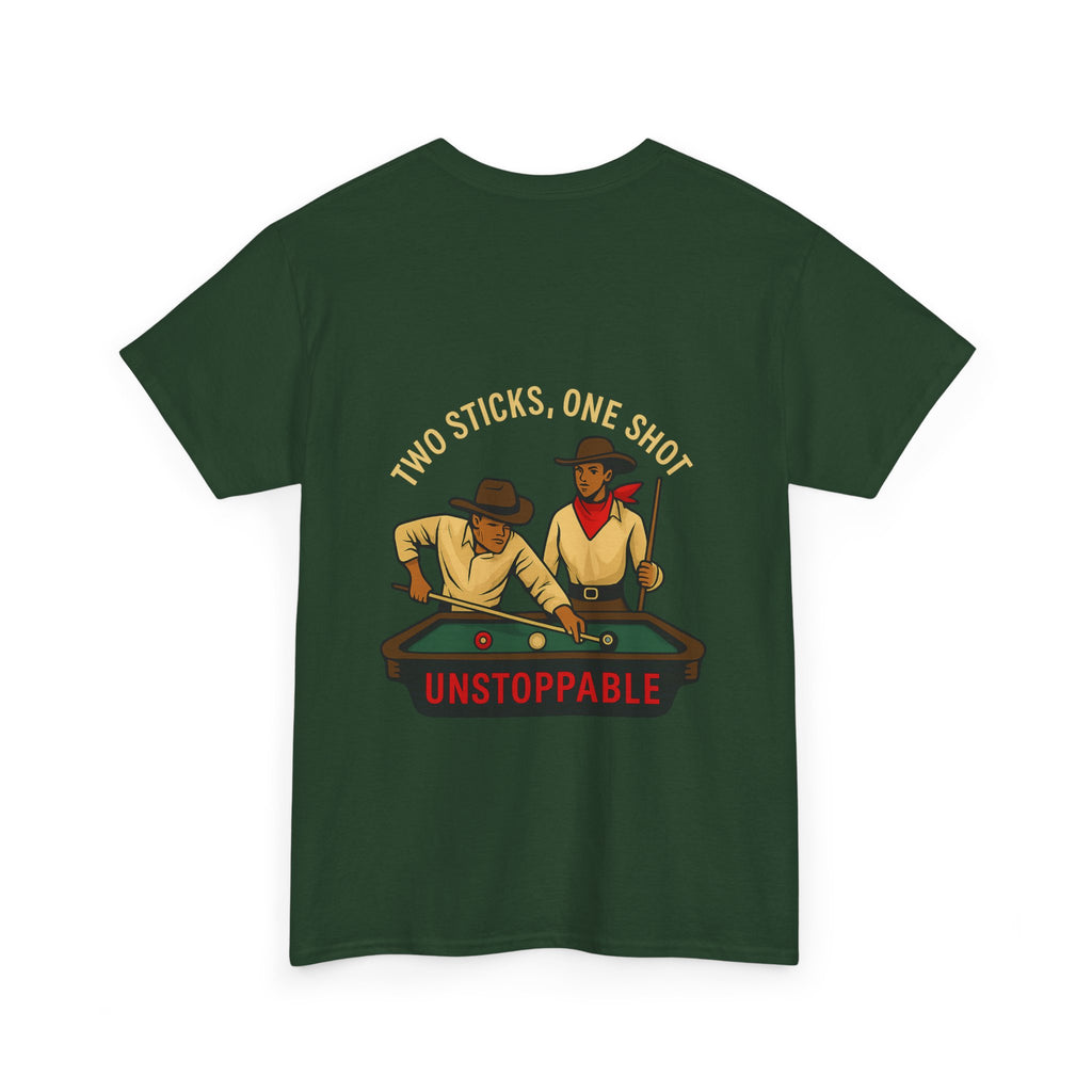 Scotch Doubles Unstoppable Billiards Tee
