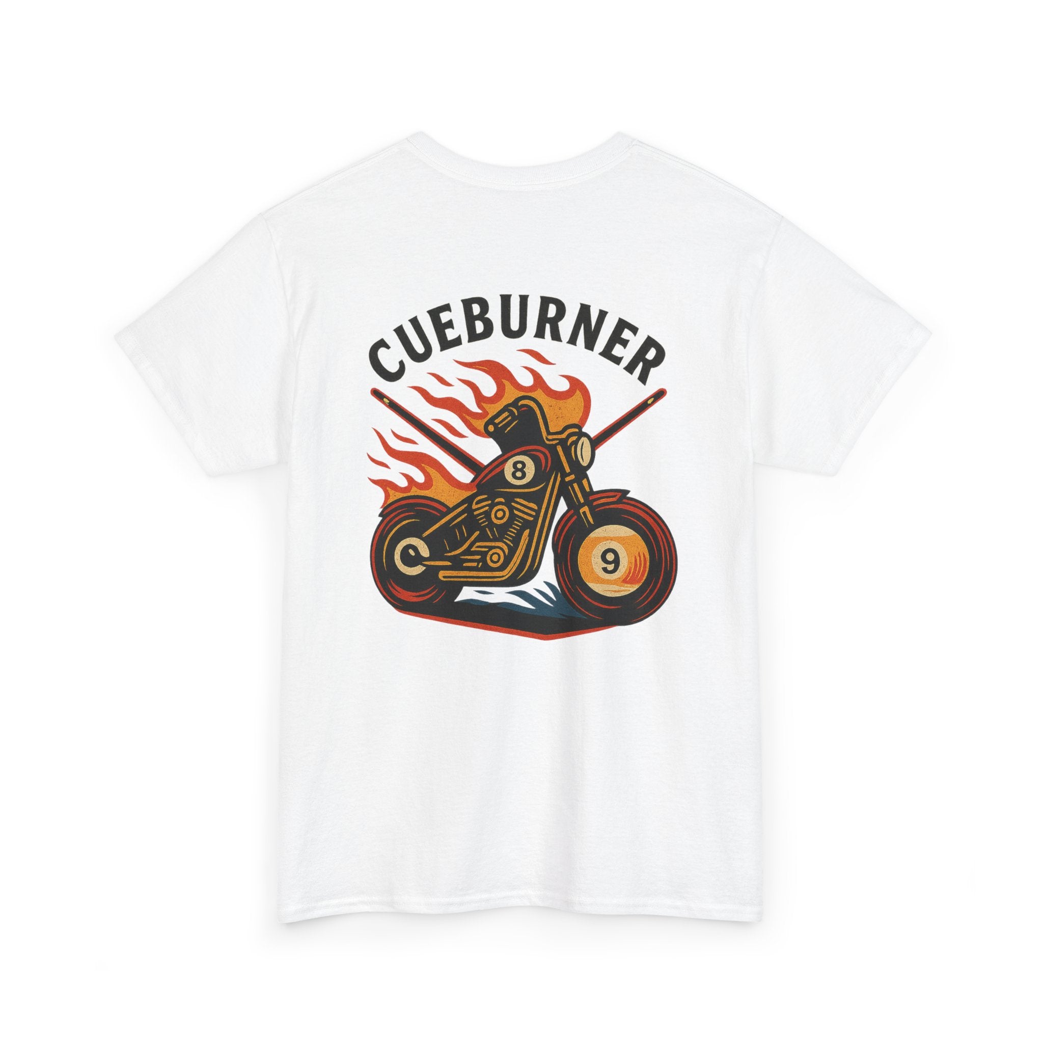 Cueburner Billiards Motorcycle Tee