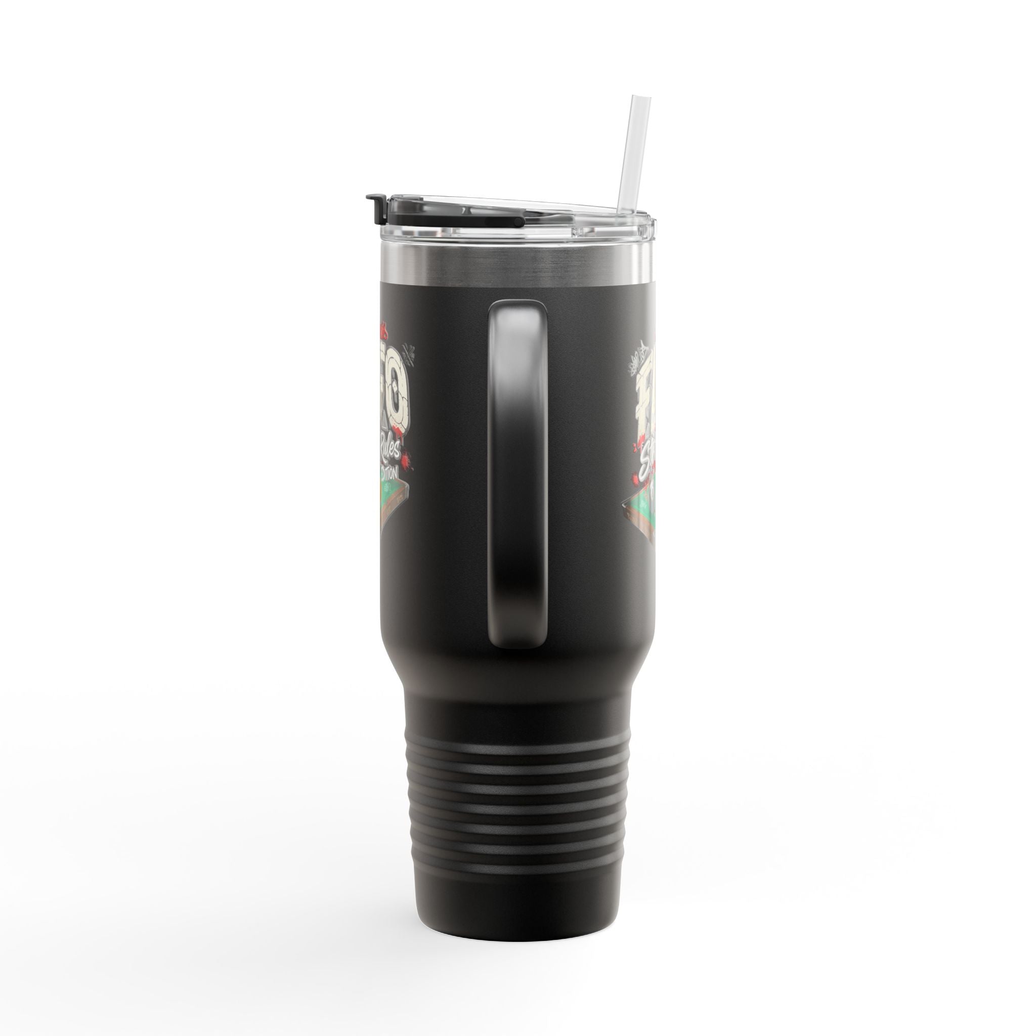 F Around Find Out Street Edition Billiards 40 oz. Tumbler
